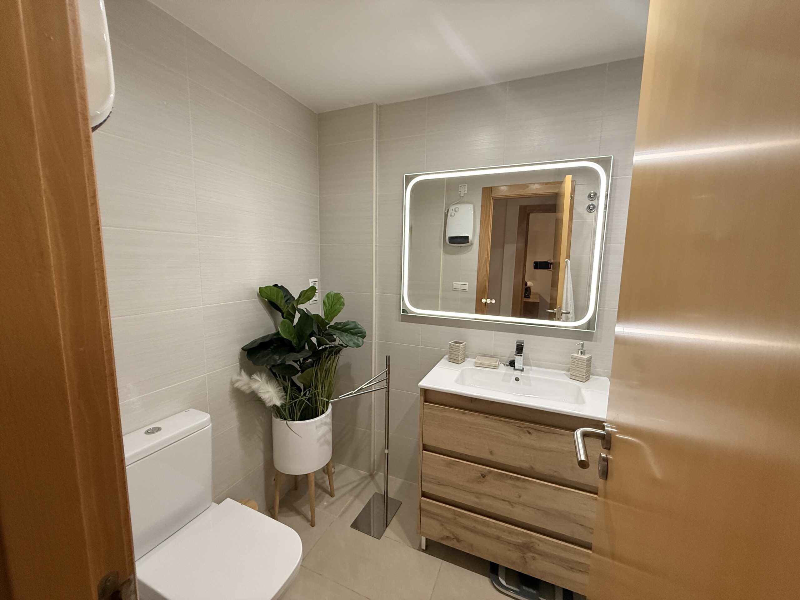 Bathroom at Casa Les Timbes